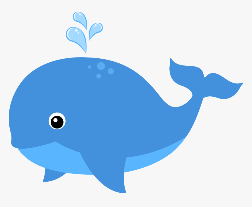 Clipart Family Whale - Cute Blue
