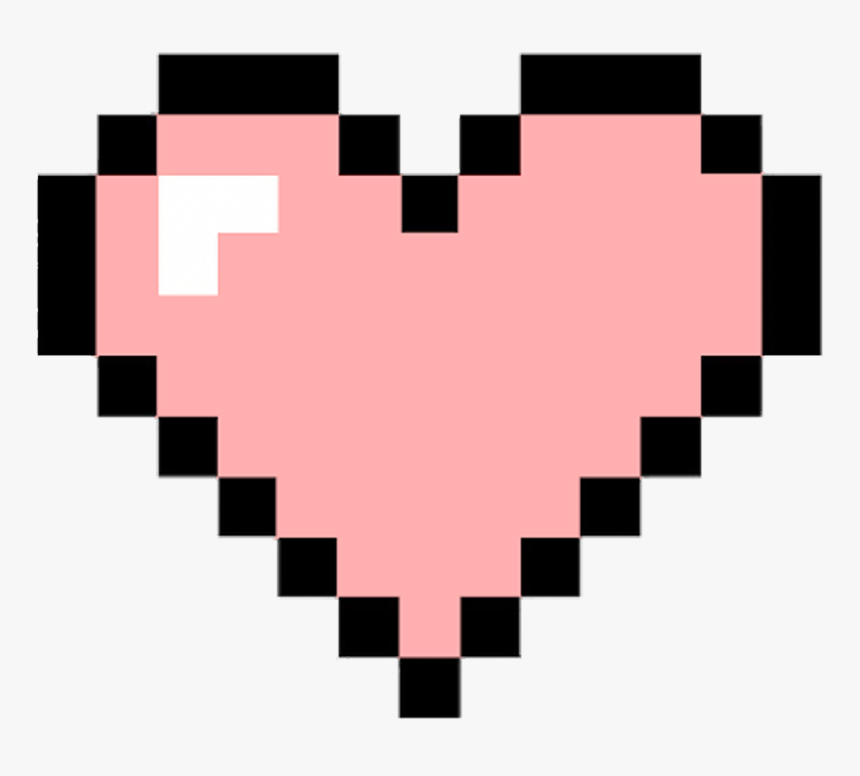 Minecraft Heart Png - Heart Png Transparent Pixel