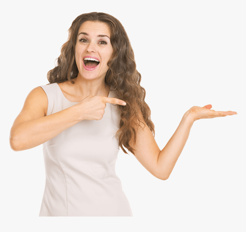 Transparent Pointing At You Png - Woman Pointing Finger Png