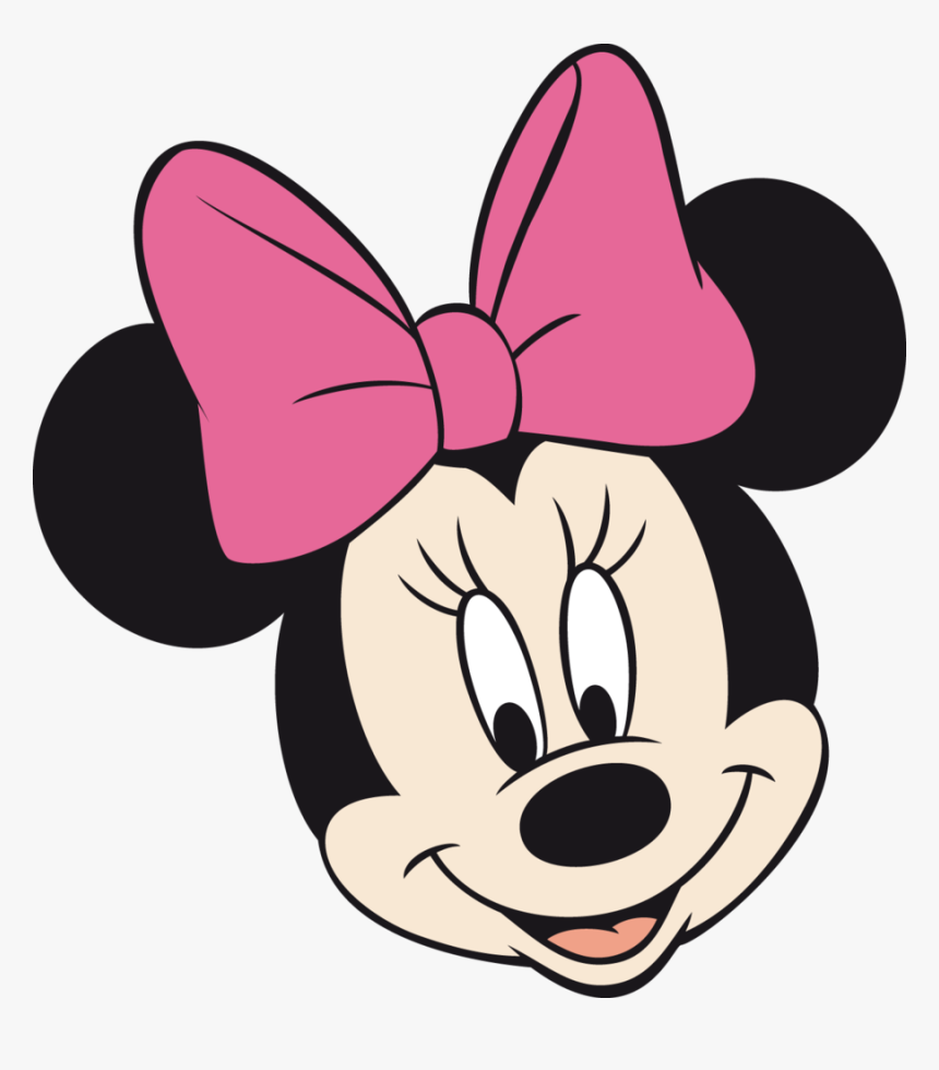 Minnie Vector Mickey Mouse - Pink Minnie Mouse Face