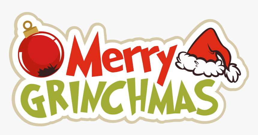Merry Grinchmas Clipart
