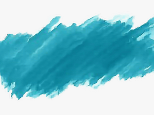 Download Watercolor Paint Brushstroke Blues - Paint Brush Stroke Png