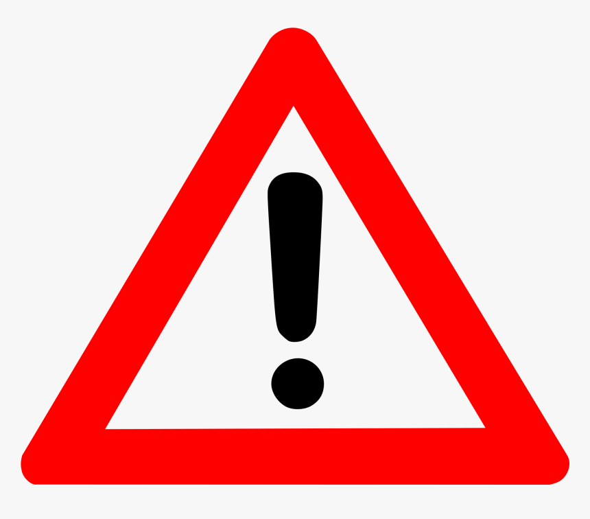 Important Icon Png - Warning Sign Png Transparent