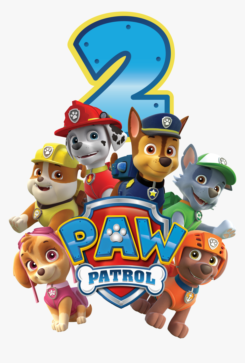 Paw Patrol All Character Png Kids - Paw Patrol Birthday 3