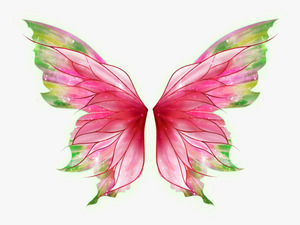 #butterfly #wings #butterflywings #pinkwings #fairy - Butterfly Wings Transparent Background