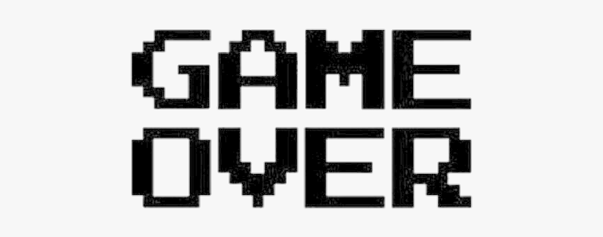 Game Over Png - Game Over Transp
