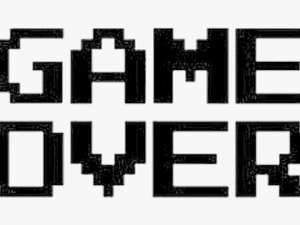 Game Over Png - Game Over Transparent Text