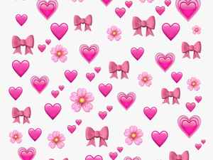 #emoji #background #pink #emojibackground #emojis #emojiselfie - Purple Heart Emoji Background