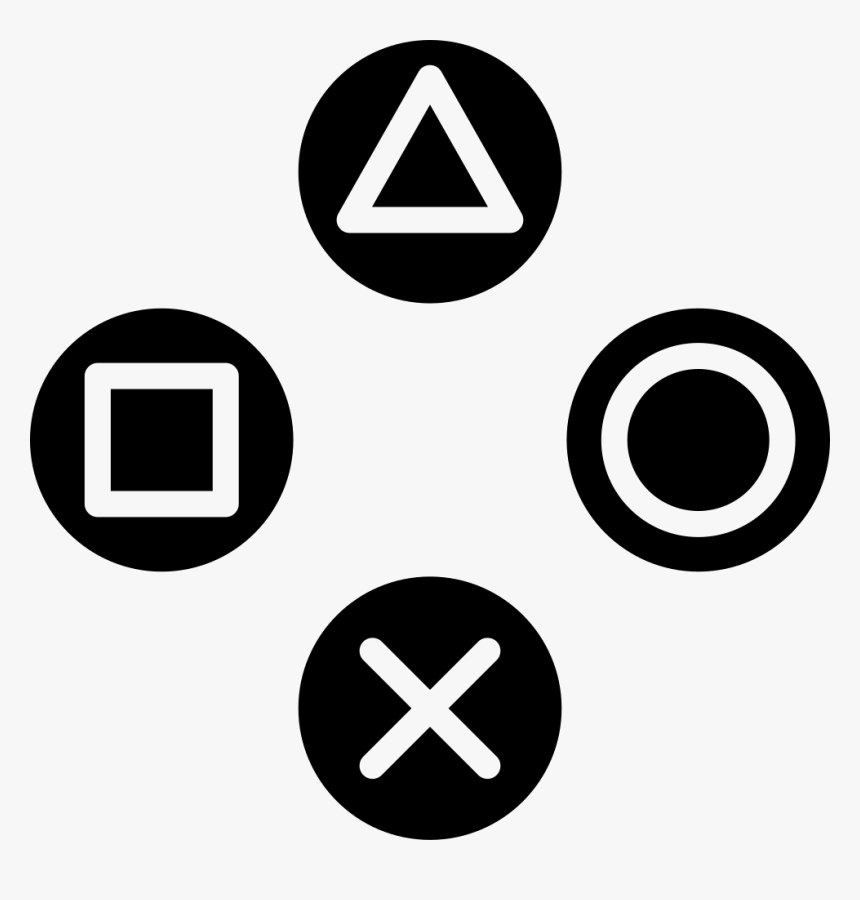 Sony Ps Games Buttons - Playstation Controller Buttons Png