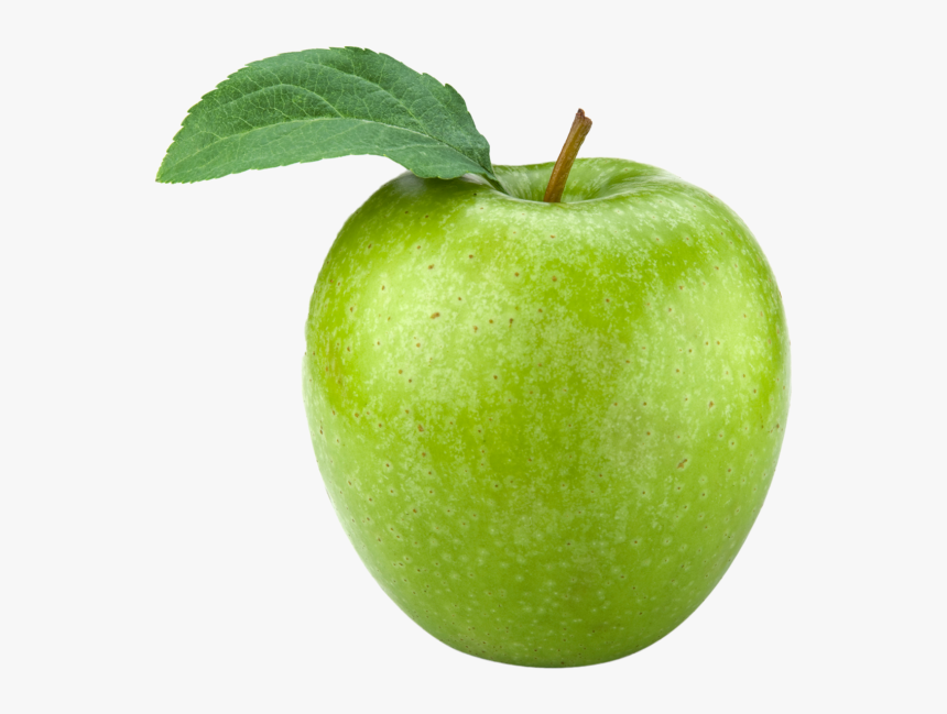 Crisp Apple Green Fruit - Transparent Background Green Apple Png