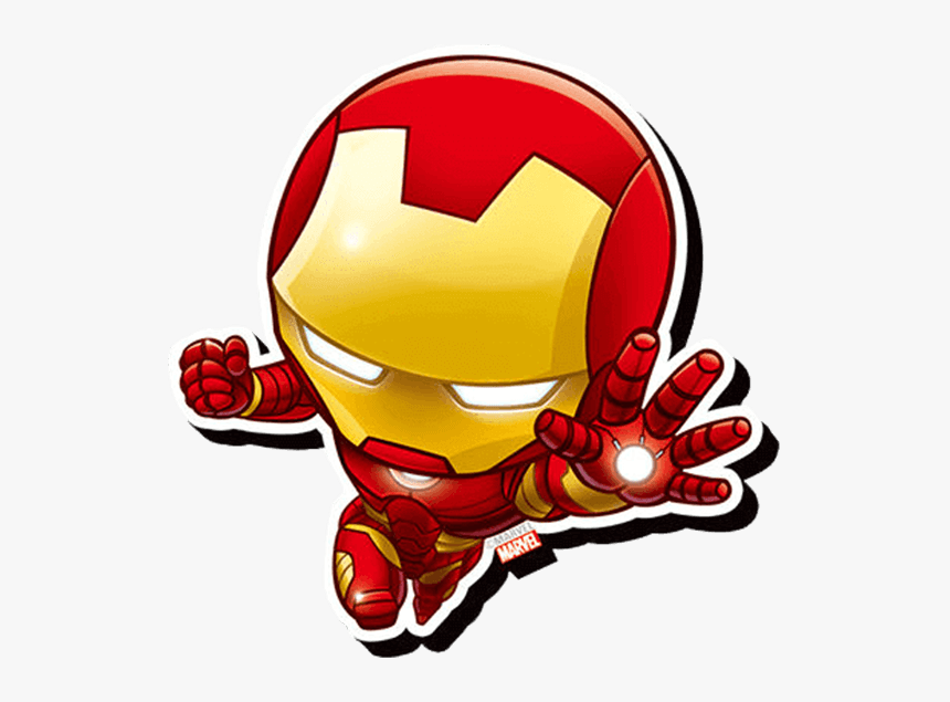Transparent Superhero Clip Art - Chibi Iron Man Cartoon