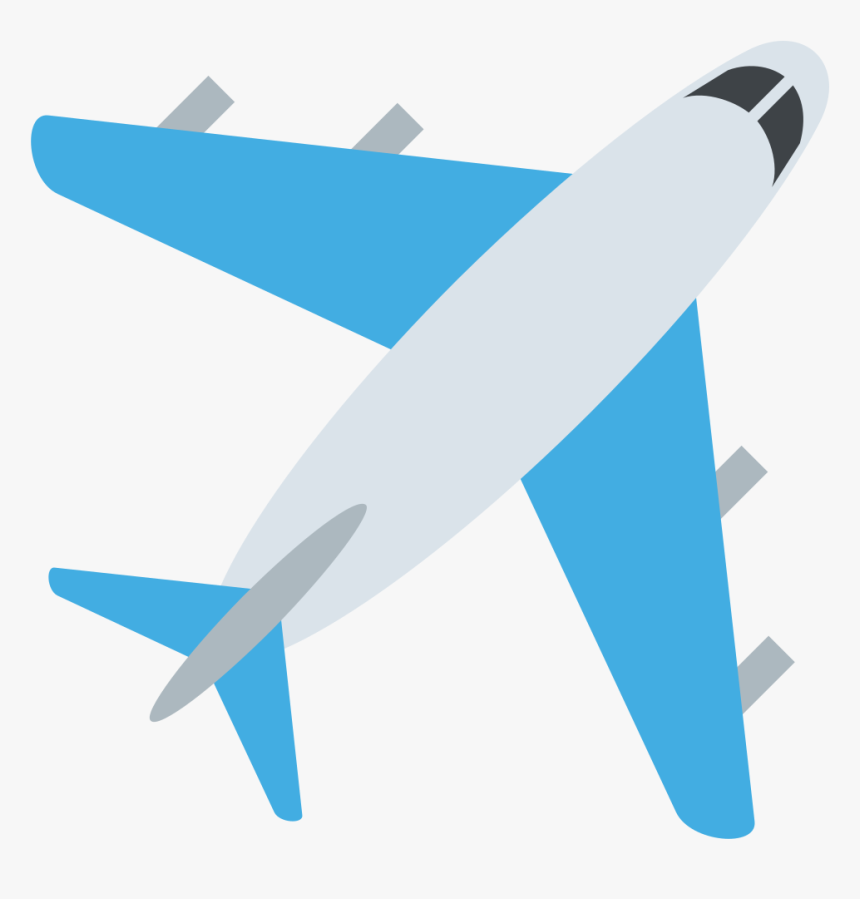 Transparent Plane Emoji Png - Pl