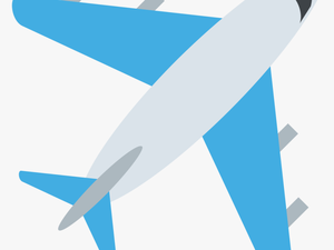 Transparent Plane Emoji Png - Plane Emoji Transparent