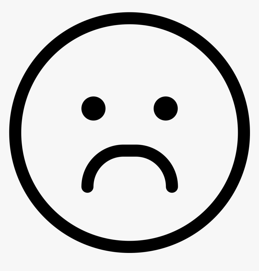Sad Face Icon Png