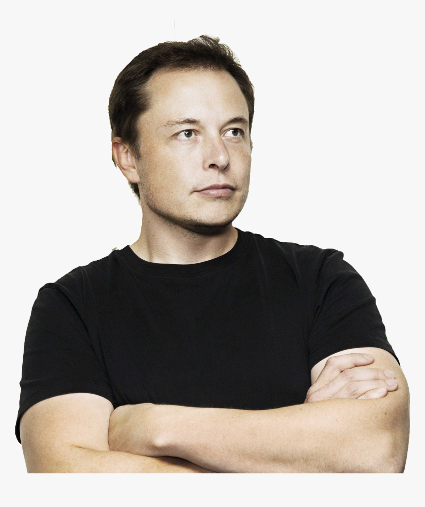 Elon Musk Png Background - Elon Musk Black And White