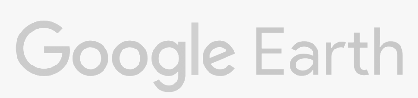 White Google Earth Logo