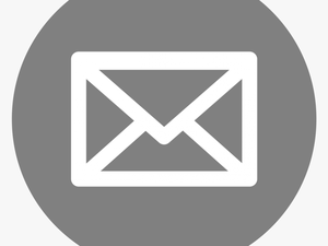 Transparent Email Icon Png Transparent - Email Icon Png Grey