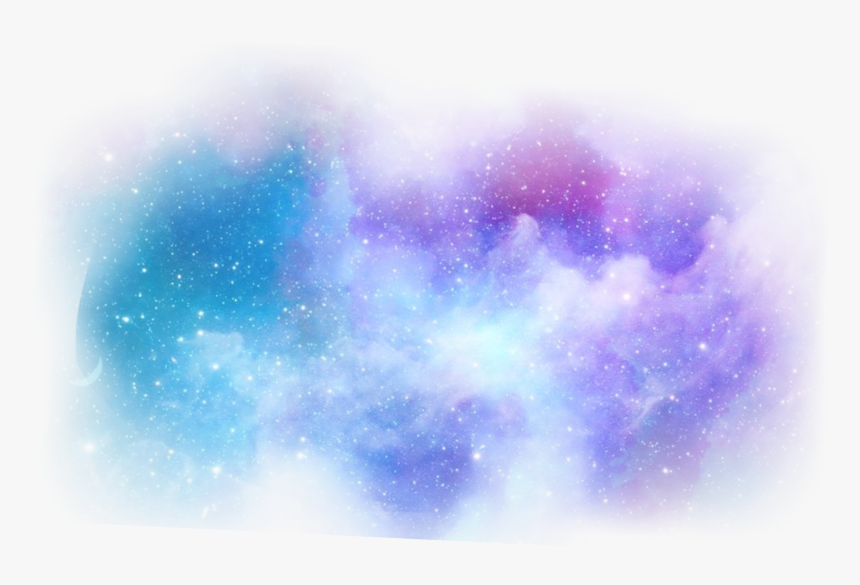 Another Sticker Made Out Of My Recent Post - Blue Sparkly Cloud Png