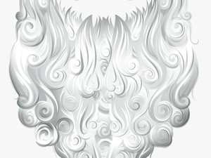 White Beard Png - Santa Claus Beard Transparent