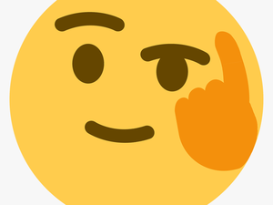 Logic Discord Emoji - Thinking Emoji Png