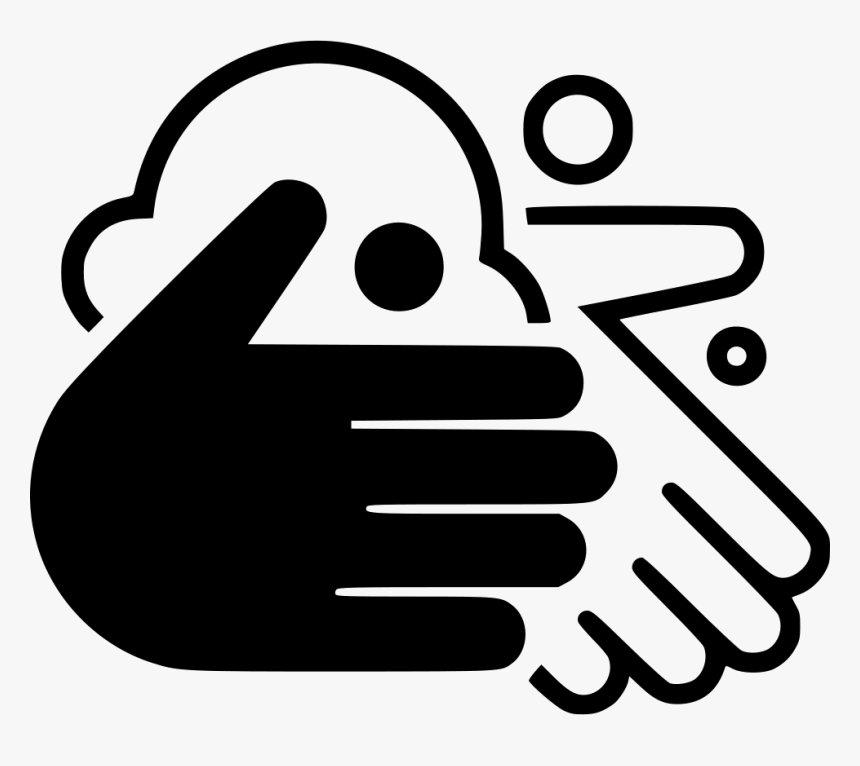 Soapy Hands - Wash Hands Icon Png