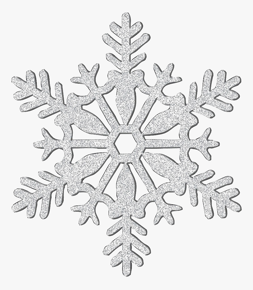 Silver Snowflake Transparent Png