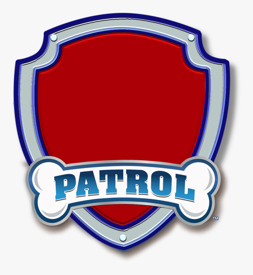 Paw Patrol Logo Blank - Paw Patrol Logo .png
