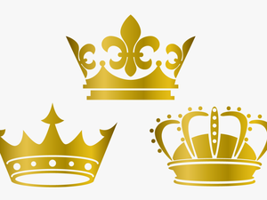 Golden Crown Png -crown Silk Wedding - Gold Crown Png Vector