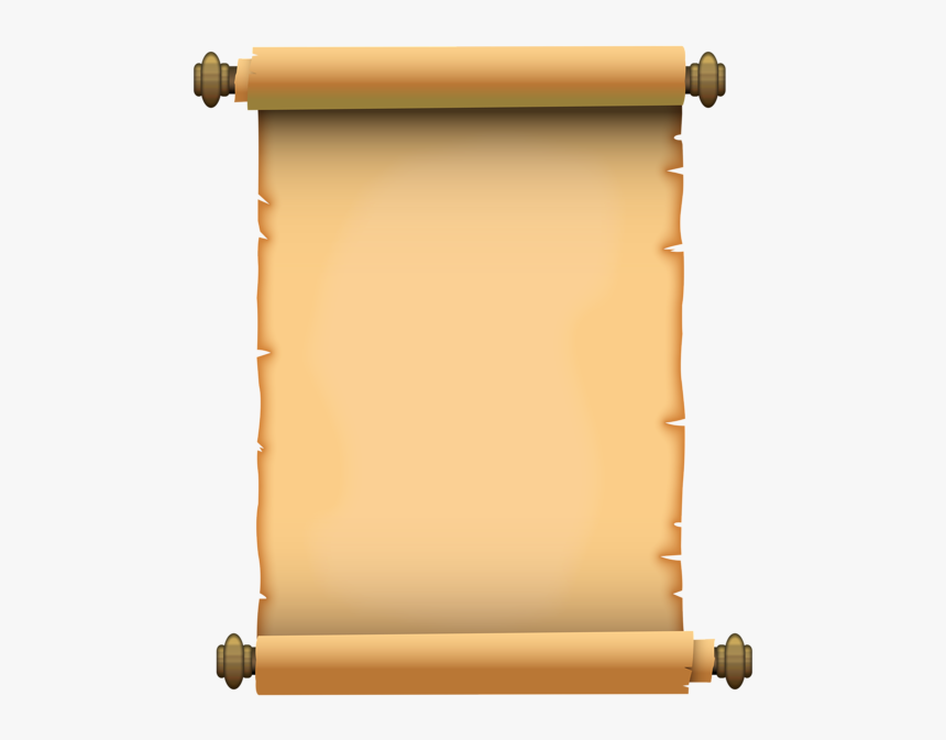 Transparent Background Scroll Paper Png