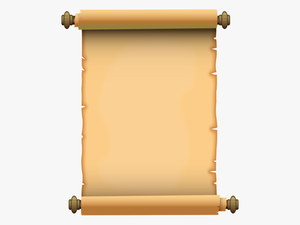 Transparent Background Scroll Paper Png