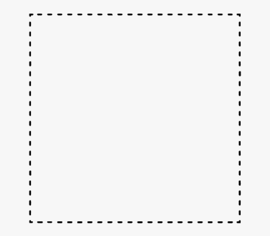 Dotted Line Box Png - Paper Product