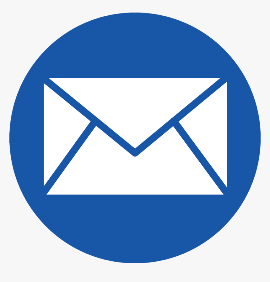 Phone Icon Circle Ltblue - Blue Mail Icon Png
