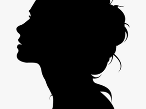 #silhouette #black #head #woman #girl #frau #mädchen - Silhouette