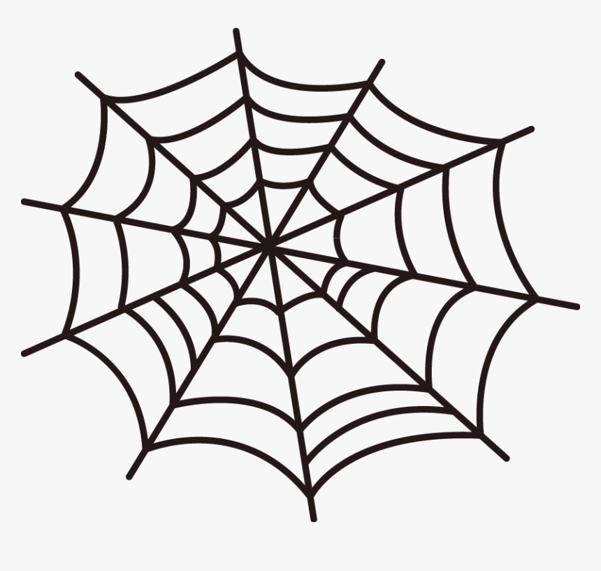 Transparent Spider Webs Clipart - Spider Web Clipart