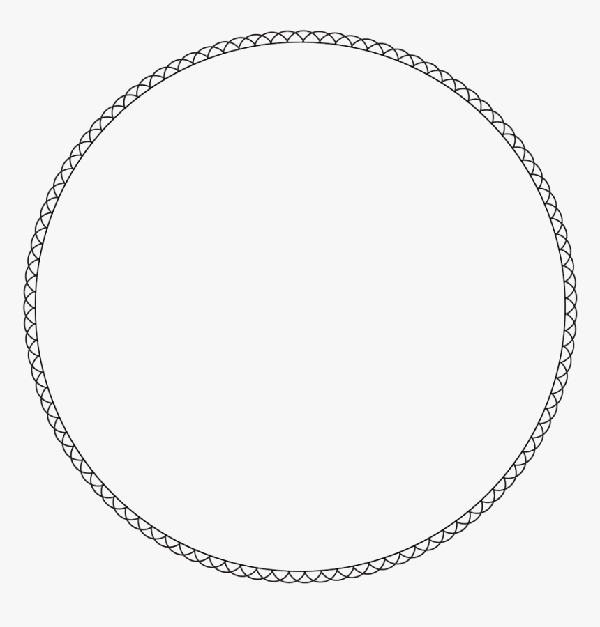 Black Frame Png Circle Circle Fr