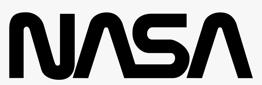 Nasa Logo Black And White Simple
