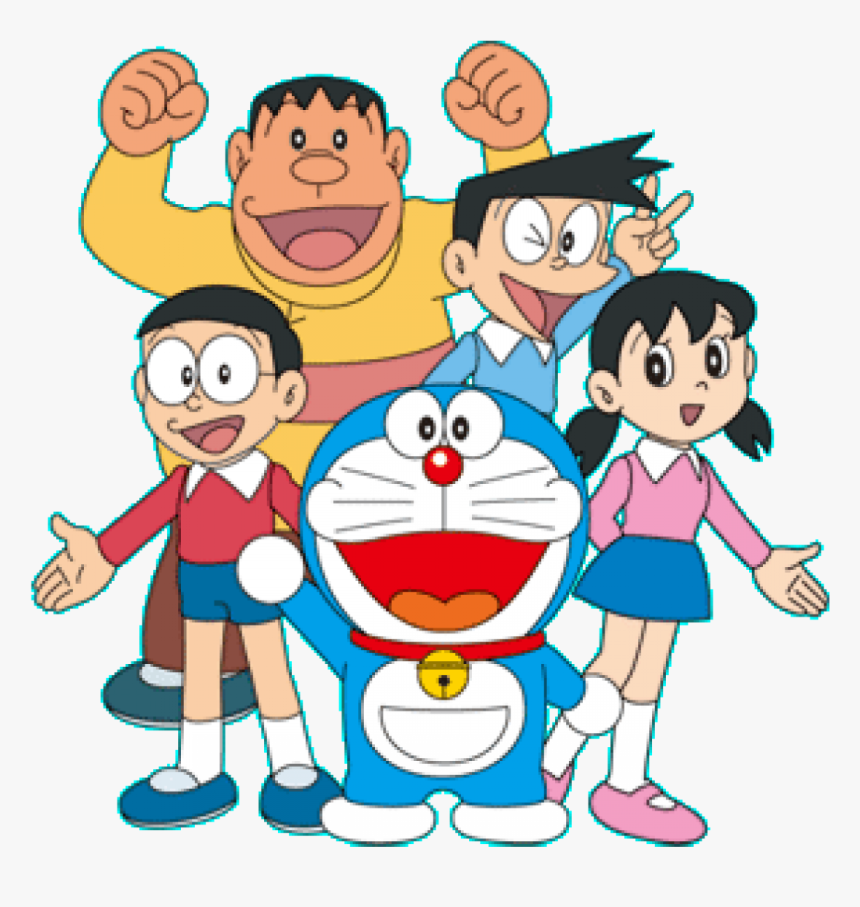 Doraemon And Friends Png - Dorae