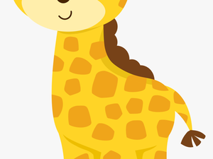 Clip Art Safari Baby - Giraffe Safari Animals Clipart