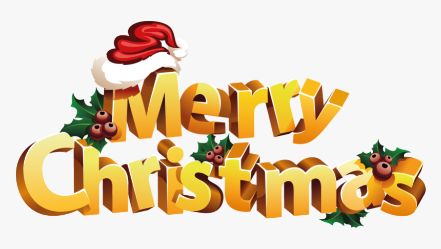 Stickers Texte Merry Christmas 3