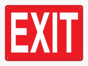 Printable Exit Signs