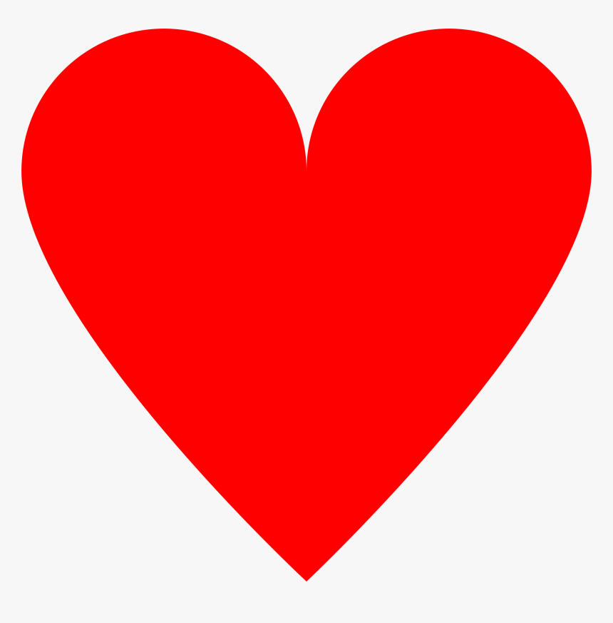 Transparent Red Heart Icon Png - Love Heart