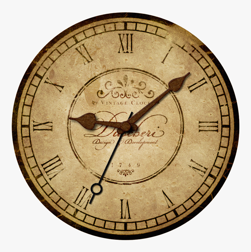 Steampunk Clipart Vintage Clock - Vintage Old Clock Png