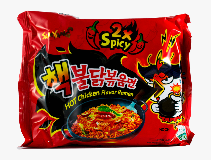Png Stock Samyang Hot Chicken Ramen X Tidbit Snacks - 2x Spicy Ramen Noodles