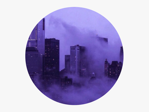 #purple #aesthetic #icon #clouds #city #profile #pic - Purple Aesthetic Profile
