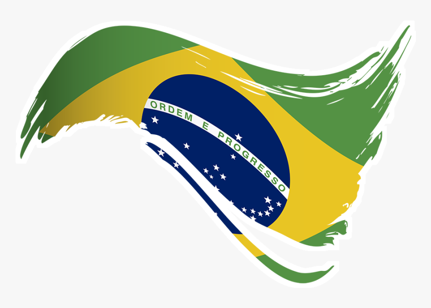 Adesivo Bandeira Do Brasil I De Lemon Pepper Colab55 - Bandeira Do Brasil Png
