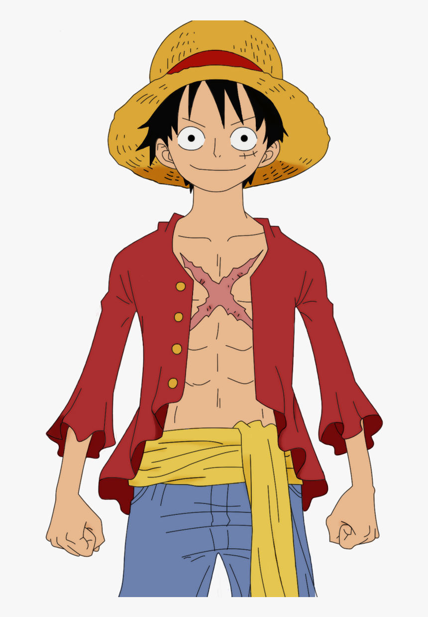 One Piece Whole Body Luffy - One Piece Luffy Png