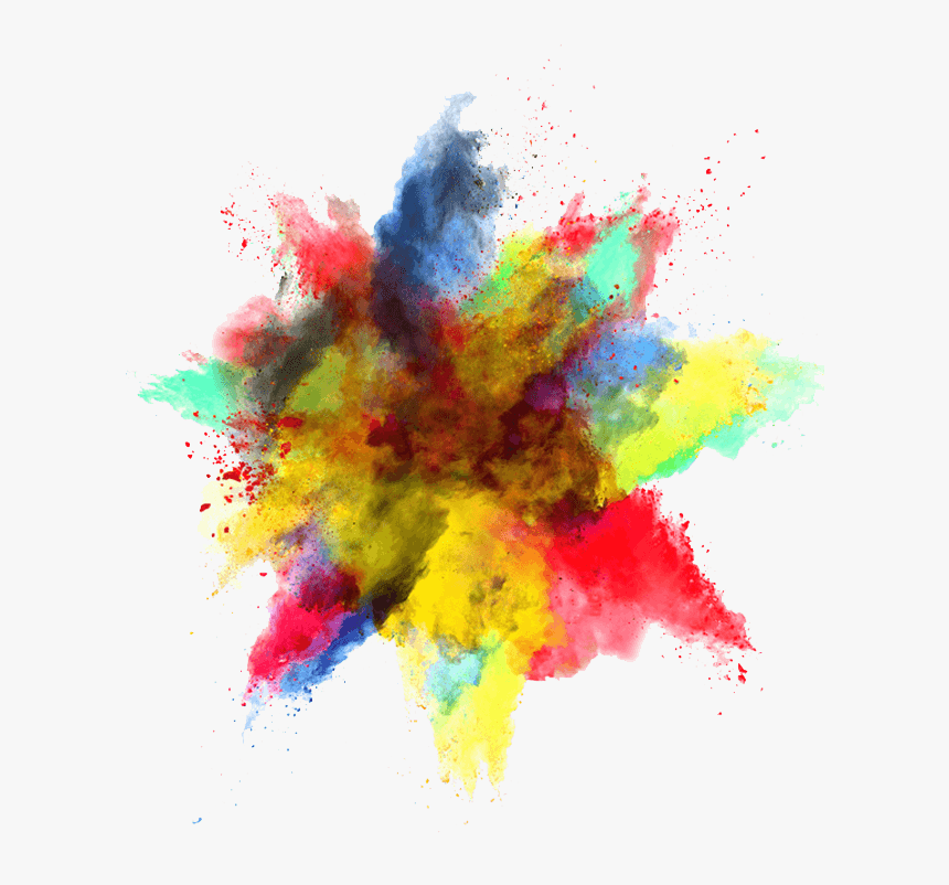 Holi Colour Splash Png - Color Powder Explosion Free