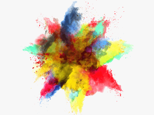 Holi Colour Splash Png - Color Powder Explosion Free