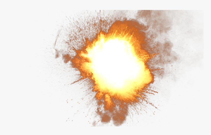 Fire Explosion Min Clipart Image - Gun Fire Effect Png