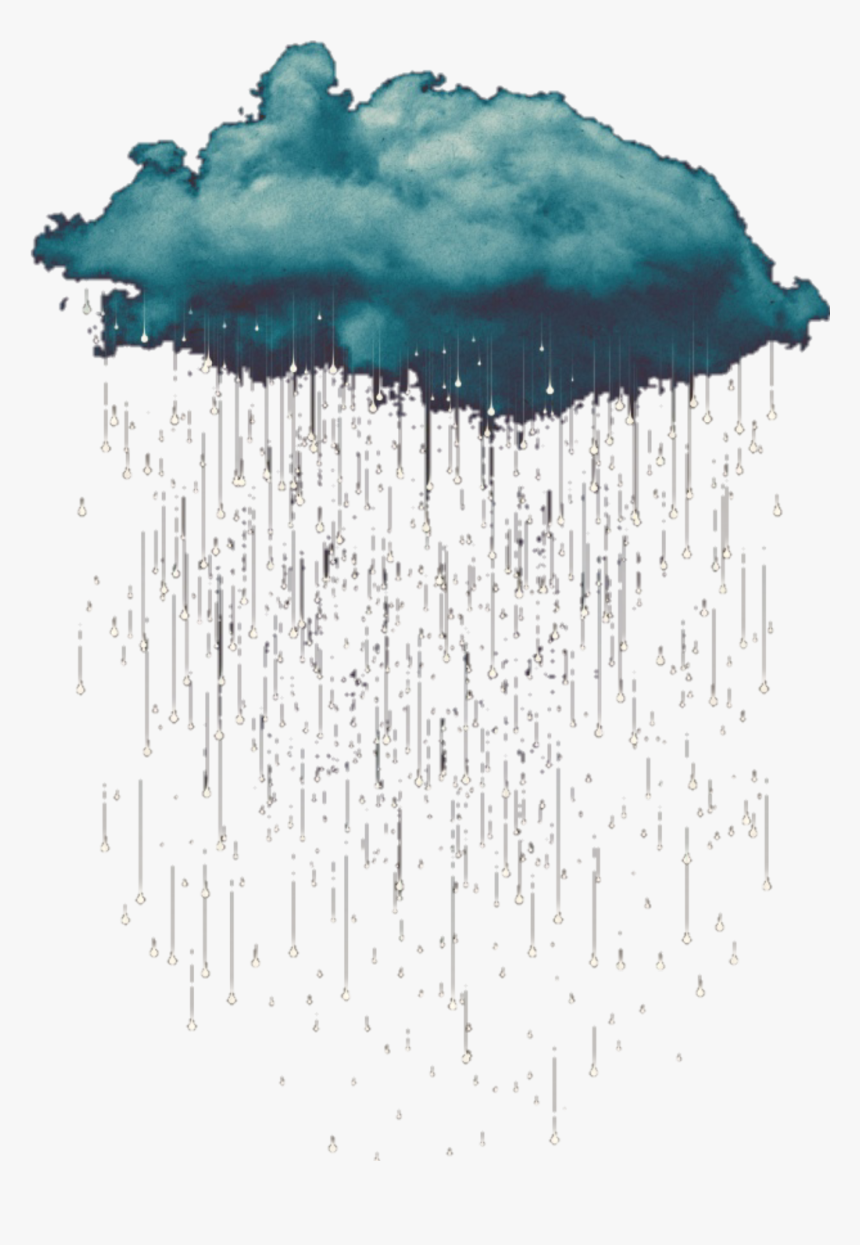 Transparent Rain Clouds Png - Transparent Cloud And Rain